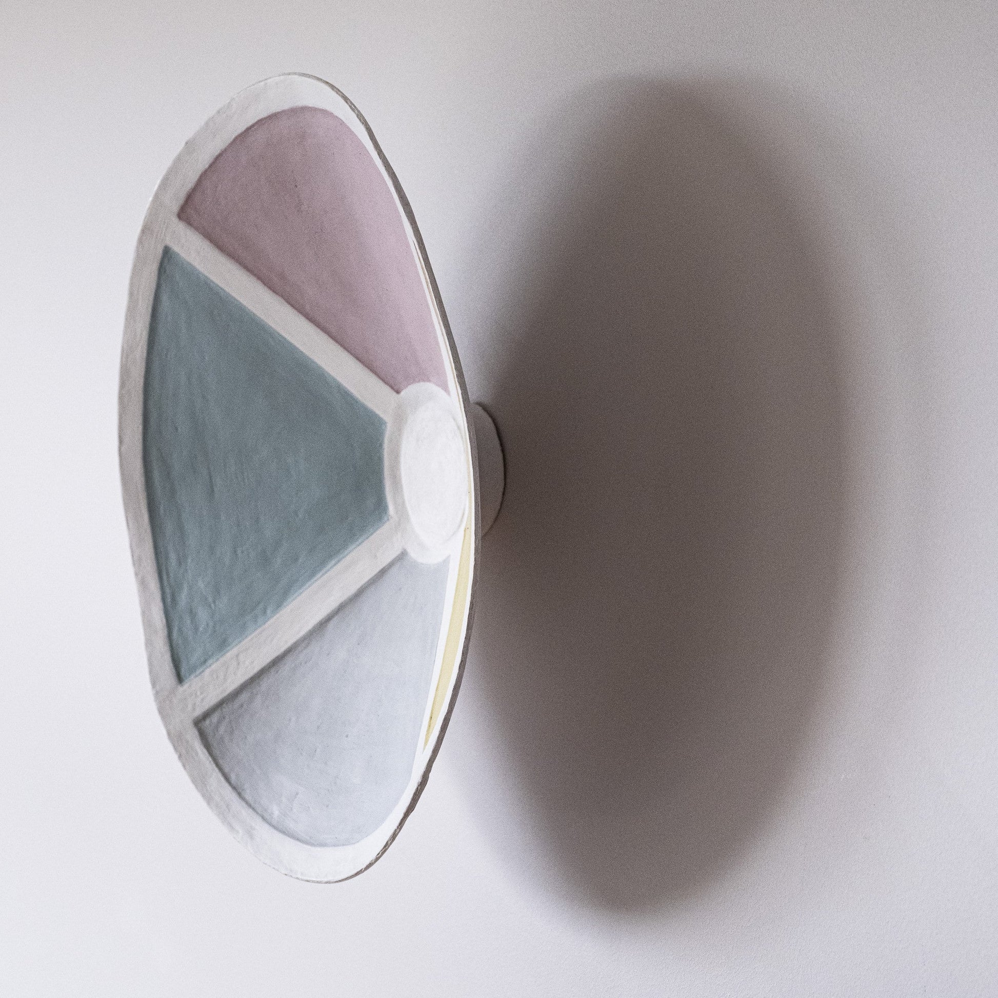 Morning Color Wheel – Cone Wall Sculpture by Olshbau - Olshbau