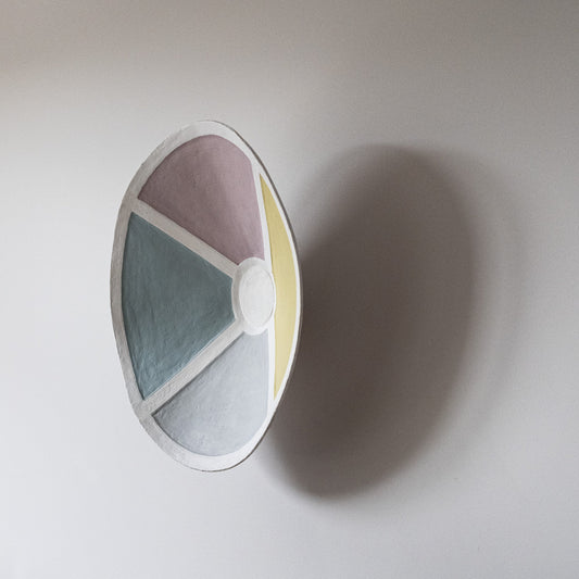 Morning Color Wheel – Cone Wall Sculpture by Olshbau - Olshbau