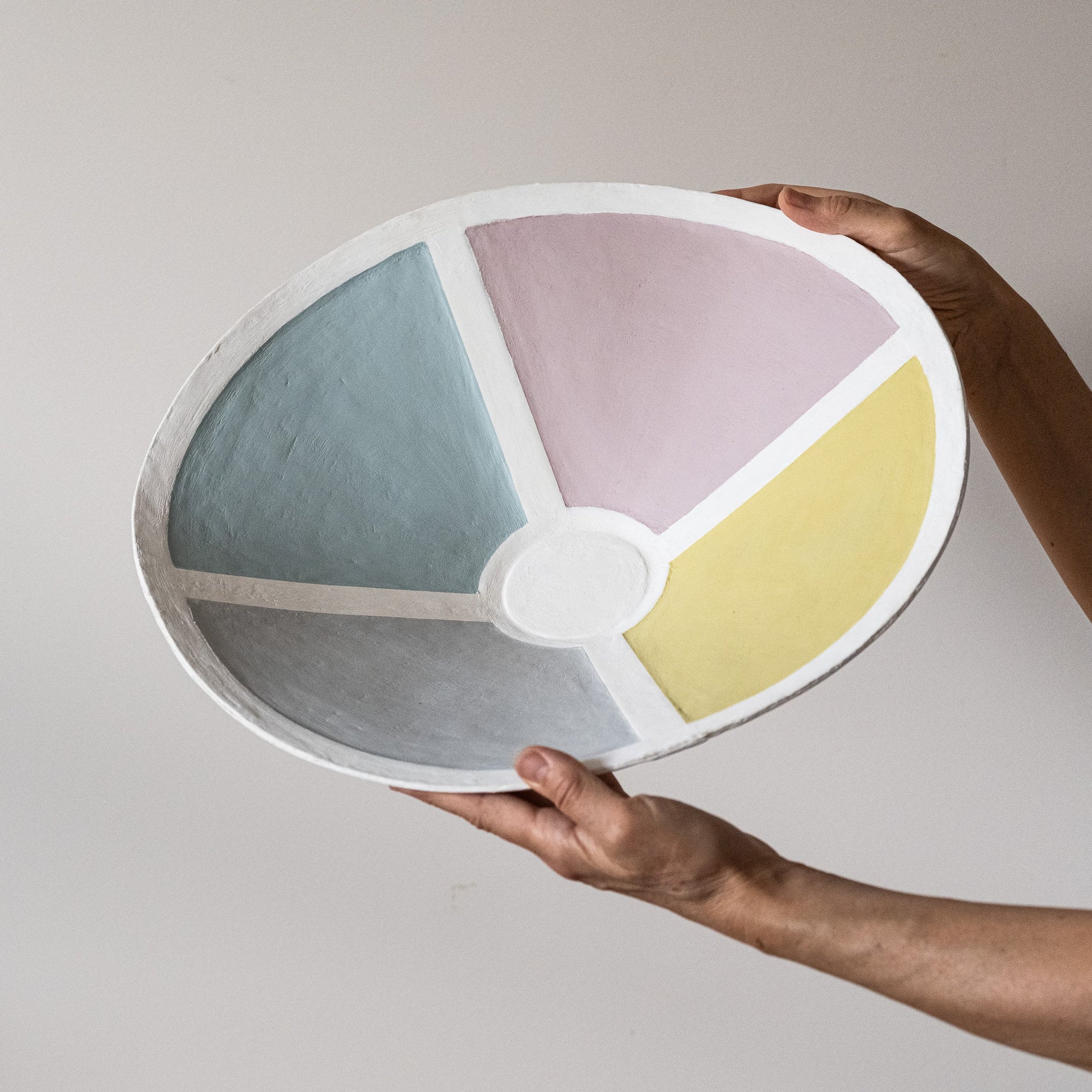 Morning Color Wheel – Cone Wall Sculpture by Olshbau - Olshbau