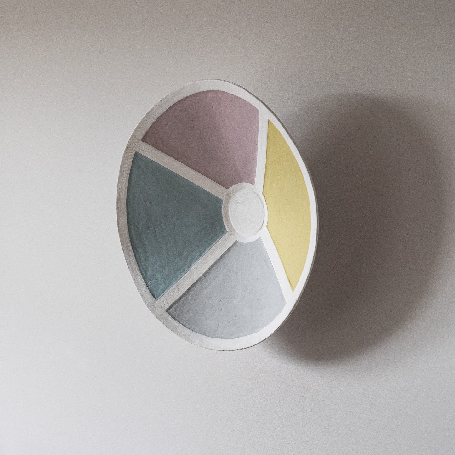 Morning Color Wheel – Cone Wall Sculpture by Olshbau - Olshbau